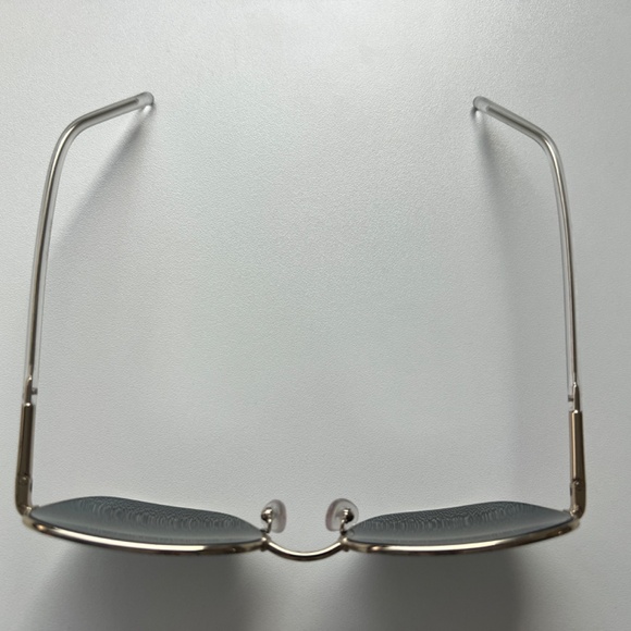 Prada Gold Frame Sunglasses with Dark Gray Lenses main image 7